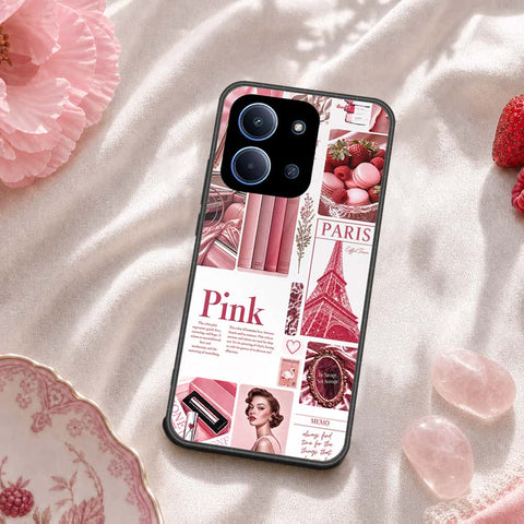 Xiaomi Poco C85 4G - ONation Aesthetic Collage Series - HQ Ultra Shine Premium Infinity Glass Soft Silicon Borders Case