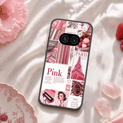 Nothing Phone 2a Cover - ONation Aesthetic Collage Series - HQ Ultra Shine Premium Infinity Glass Soft Silicon Borders Case