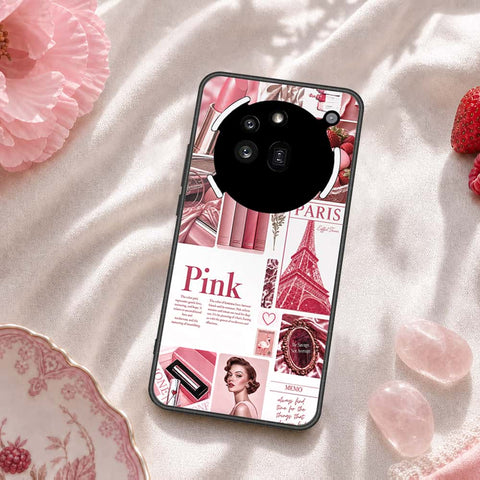 Nothing Phone 3a Pro Cover - ONation Aesthetic Collage Series - HQ Ultra Shine Premium Infinity Glass Soft Silicon Borders Case