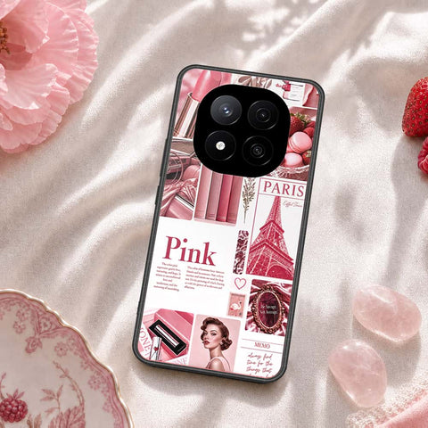 Xiaomi Poco X7 Cover - ONation Aesthetic Collage Series - HQ Ultra Shine Premium Infinity Glass Soft Silicon Borders Case
