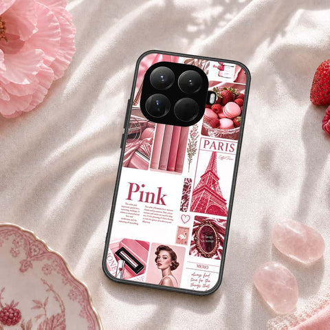 Xiaomi 15t Pro - ONation Aesthetic Collage Series - HQ Ultra Shine Premium Infinity Glass Soft Silicon Borders Case