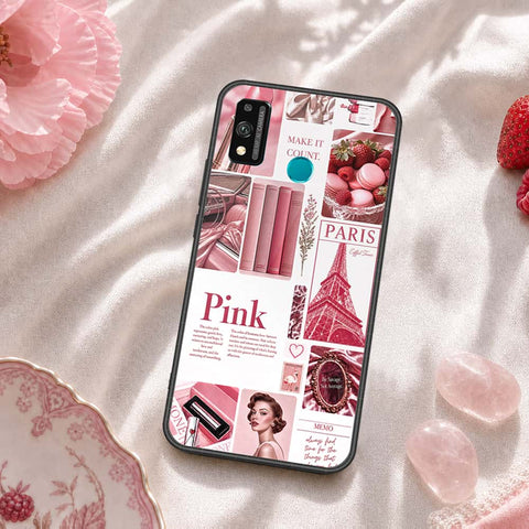 Honor 9X Lite Cover - ONation Aesthetic Collage Series - HQ Ultra Shine Premium Infinity Glass Soft Silicon Borders Case