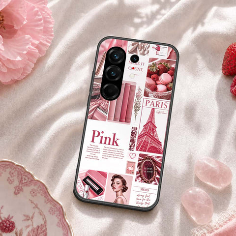 Tecno Camon 50 Pro 4G Cover - ONation Aesthetic Collage Series - HQ Ultra Shine Premium Infinity Glass Soft Silicon Borders Case