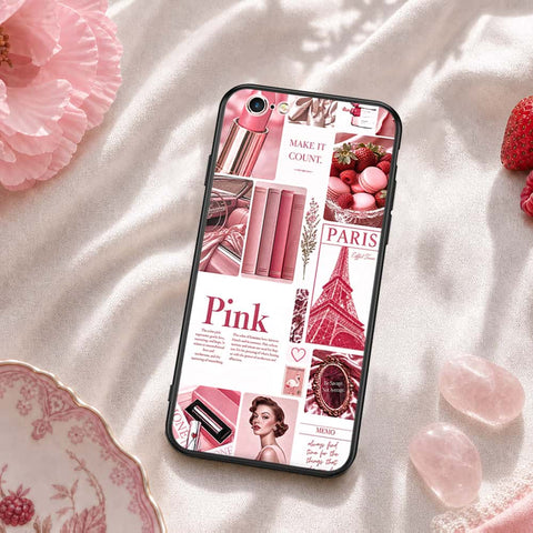 iPhone 6s Plus / 6 Plus Cover - ONation Aesthetic Collage Series - HQ Ultra Shine Premium Infinity Glass Soft Silicon Borders Case