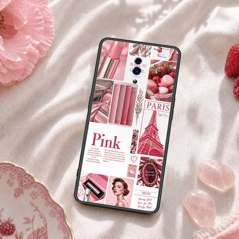 Oppo Reno Cover - ONation Aesthetic Collage Series - HQ Ultra Shine Premium Infinity Glass Soft Silicon Borders Case