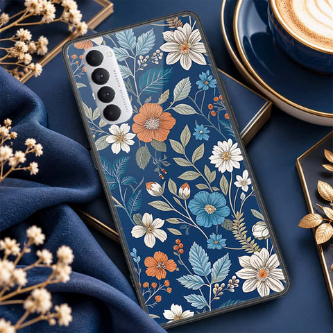 Oppo Reno 4 Pro Cover - ONation Aesthetic Collage Series - HQ Ultra Shine Premium Infinity Glass Soft Silicon Borders Case