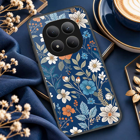 Xiaomi Redmi Note 15 Pro Plus Cover - ONation Botanical Bloom Series - HQ Ultra Shine Premium Infinity Glass Soft Silicon Borders Case