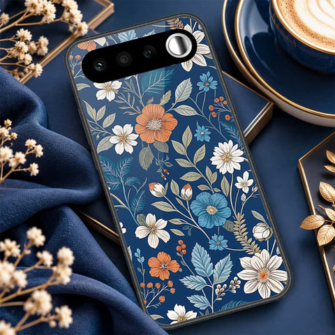 Realme 16 Cover - ONation Botanical Bloom Series - HQ Ultra Shine Premium Infinity Glass Soft Silicon Borders Case