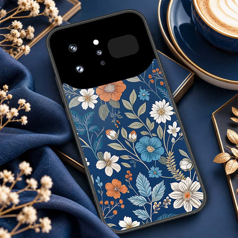 Infinix Note 60 Ultra Cover - ONation Botanical Bloom Series - HQ Ultra Shine Premium Infinity Glass Soft Silicon Borders Case