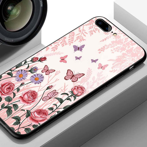 Samsung Galaxy A55 Cover - ONation Botanical Bloom Series - HQ Ultra Shine Premium Infinity Glass Soft Silicon Borders Case