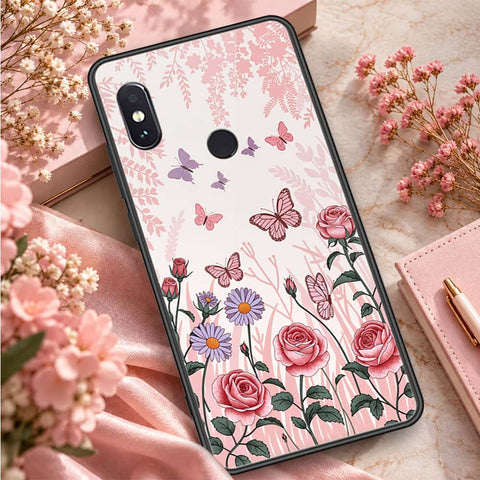 Xiaomi Redmi Note 5 Pro Cover - ONation Aesthetic Collage Series - HQ Ultra Shine Premium Infinity Glass Soft Silicon Borders Case