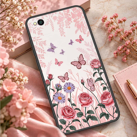 Xiaomi Redmi Go Cover - ONation Aesthetic Collage Series - HQ Ultra Shine Premium Infinity Glass Soft Silicon Borders Case