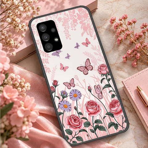 Samsung Galaxy A53 5G Cover - ONation Aesthetic Collage Series - HQ Ultra Shine Premium Infinity Glass Soft Silicon Borders Case
