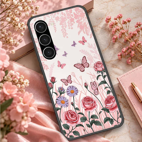 Samsung Galaxy S23 Plus 5G Cover - ONation Aesthetic Collage Series - HQ Ultra Shine Premium Infinity Glass Soft Silicon Borders Case