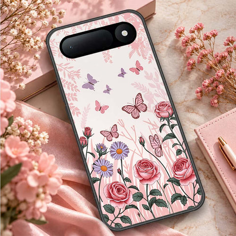 Tecno Spark 50 5G Cover - ONation Botanical Bloom Series - HQ Ultra Shine Premium Infinity Glass Soft Silicon Borders Case