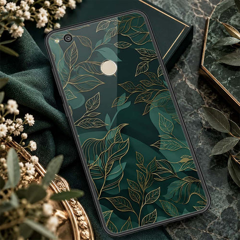 Huawei Honor 8 Lite Cover - ONation Botanical Bloom Series - HQ Ultra Shine Premium Infinity Glass Soft Silicon Borders Case
