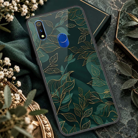 Realme 3 Pro Cover - ONation Botanical Bloom Series - HQ Ultra Shine Premium Infinity Glass Soft Silicon Borders Case