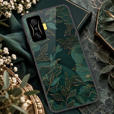 Xiaomi Redmi K50 Gaming Cover - ONation Botanical Bloom Series - HQ Ultra Shine Premium Infinity Glass Soft Silicon Borders Case