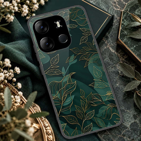 Tecno Pop 7 Pro Cover - ONation Aesthetic Collage Series - HQ Ultra Shine Premium Infinity Glass Soft Silicon Borders Case