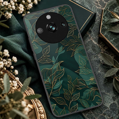 Realme 11 Pro Cover - ONation Botanical Bloom Series - HQ Ultra Shine Premium Infinity Glass Soft Silicon Borders Case