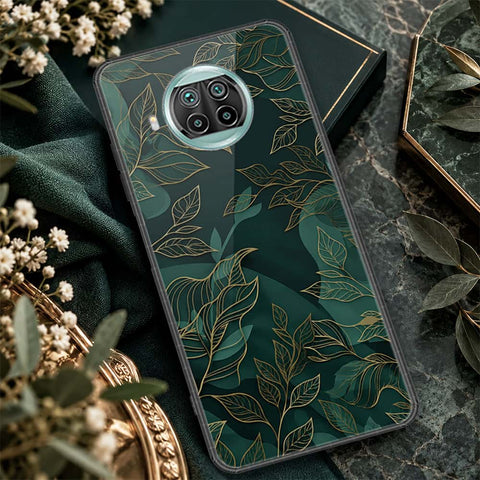 Xiaomi Redmi Note 9 Pro 5G Cover - ONation Botanical Bloom Series - HQ Ultra Shine Premium Infinity Glass Soft Silicon Borders Case
