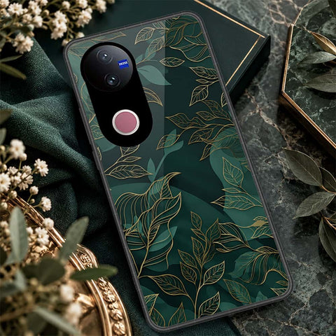 Vivo T4R Cover - ONation Botanical Bloom Series - HQ Ultra Shine Premium Infinity Glass Soft Silicon Borders Case