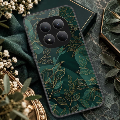 Xiaomi Redmi Note 15 Pro Plus Cover - ONation Botanical Bloom Series - HQ Ultra Shine Premium Infinity Glass Soft Silicon Borders Case