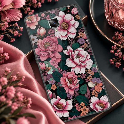 OnePlus 3 Cover - ONation Aesthetic Collage Series - HQ Ultra Shine Premium Infinity Glass Soft Silicon Borders Case