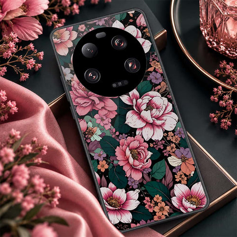Xiaomi 13 Ultra Cover - ONation Aesthetic Collage Series - HQ Ultra Shine Premium Infinity Glass Soft Silicon Borders Case