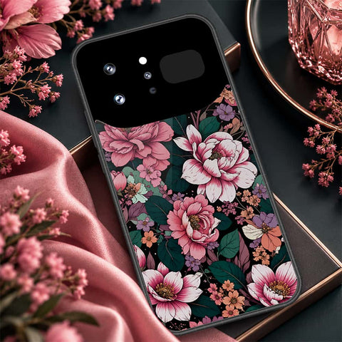Infinix Note 60 Ultra Cover - ONation Botanical Bloom Series - HQ Ultra Shine Premium Infinity Glass Soft Silicon Borders Case