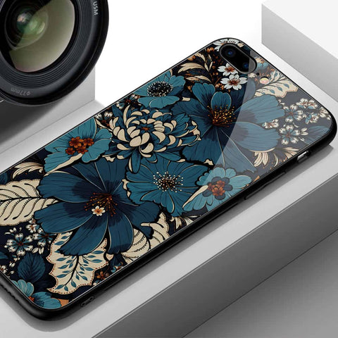 Samsung Galaxy A55 Cover - ONation Botanical Bloom Series - HQ Ultra Shine Premium Infinity Glass Soft Silicon Borders Case