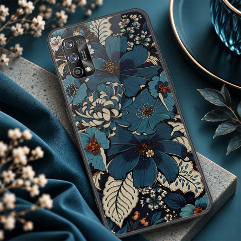 Realme 7 Pro Cover - ONation Botanical Bloom Series - HQ Ultra Shine Premium Infinity Glass Soft Silicon Borders Case
