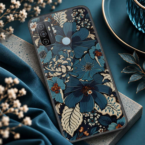 Oppo A53s Cover - ONation Aesthetic Collage Series - HQ Ultra Shine Premium Infinity Glass Soft Silicon Borders Case