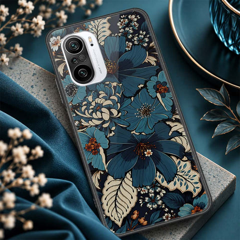 Xiaomi Redmi K40 Cover - ONation Botanical Bloom Series - HQ Ultra Shine Premium Infinity Glass Soft Silicon Borders Case