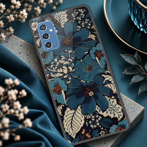 Samsung Galaxy M52 5G Cover - ONation Botanical Bloom Series - HQ Ultra Shine Premium Infinity Glass Soft Silicon Borders Case