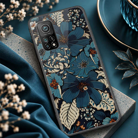 Xiaomi Redmi K30S Cover - ONation Botanical Bloom Series - HQ Ultra Shine Premium Infinity Glass Soft Silicon Borders Case