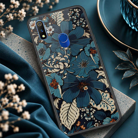 Realme 3 Pro Cover - ONation Botanical Bloom Series - HQ Ultra Shine Premium Infinity Glass Soft Silicon Borders Case
