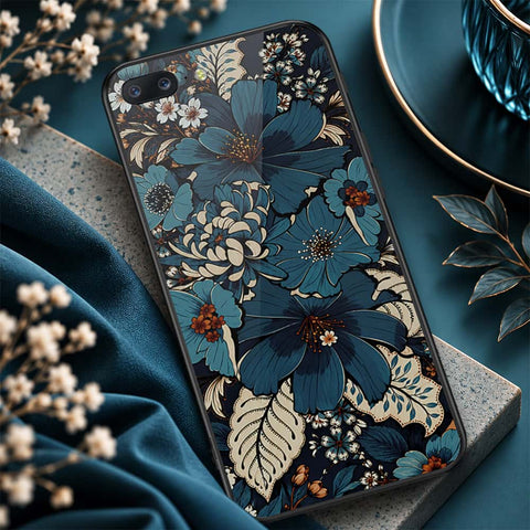 OnePlus 5 Cover - ONation Botanical Bloom Series - HQ Ultra Shine Premium Infinity Glass Soft Silicon Borders Case
