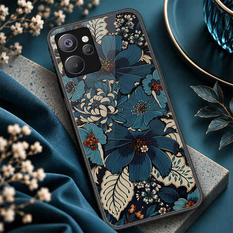 Realme 10 5G Cover - ONation Botanical Bloom Series - HQ Ultra Shine Premium Infinity Glass Soft Silicon Borders Case