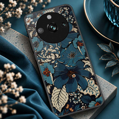 Realme 11 Pro Cover - ONation Botanical Bloom Series - HQ Ultra Shine Premium Infinity Glass Soft Silicon Borders Case