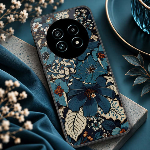 Realme 13 Plus 5G Cover - ONation Botanical Bloom Series - HQ Ultra Shine Premium Infinity Glass Soft Silicon Borders Case