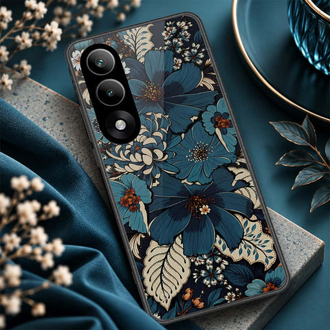 OnePlus Nord 5 Cover - ONation Botanical Bloom Series - HQ Ultra Shine Premium Infinity Glass Soft Silicon Borders Case