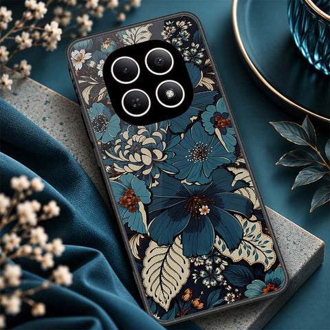 Xiaomi Redmi Note 15 Cover - ONation Botanical Bloom Series - HQ Ultra Shine Premium Infinity Glass Soft Silicon Borders Case