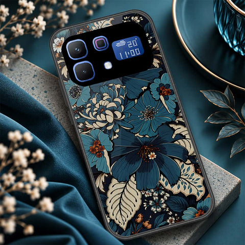 Infinix Note 60 Cover - ONation Botanical Bloom Series - HQ Ultra Shine Premium Infinity Glass Soft Silicon Borders Case