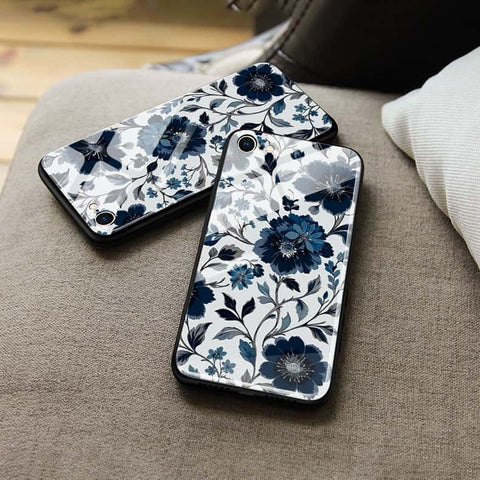 Samsung Galaxy A55 Cover - ONation Botanical Bloom Series - HQ Ultra Shine Premium Infinity Glass Soft Silicon Borders Case