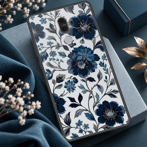 Huawei Mate 9 Cover - ONation Botanical Bloom Series - HQ Ultra Shine Premium Infinity Glass Soft Silicon Borders Case