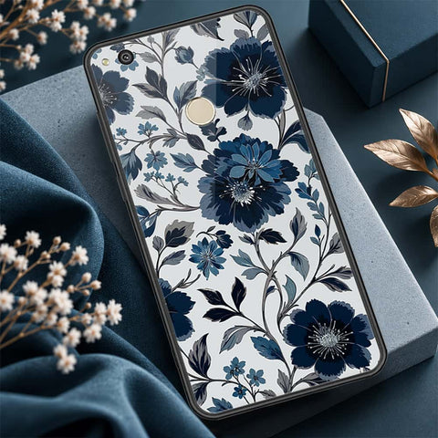 Huawei Honor 8 Lite Cover - ONation Botanical Bloom Series - HQ Ultra Shine Premium Infinity Glass Soft Silicon Borders Case