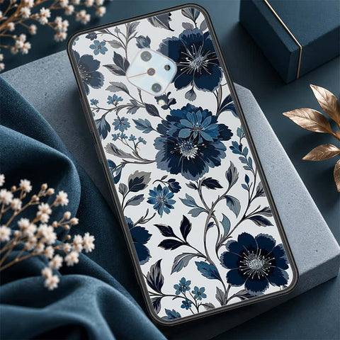 Vivo S1 Pro Cover - ONation Botanical Bloom Series - HQ Ultra Shine Premium Infinity Glass Soft Silicon Borders Case