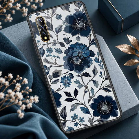 vivo Z5 Cover - ONation Botanical Bloom Series - HQ Ultra Shine Premium Infinity Glass Soft Silicon Borders Case