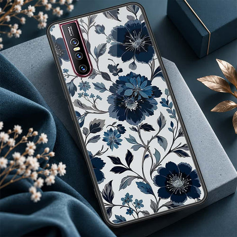 Vivo V15 Pro Cover - ONation Aesthetic Collage Series - HQ Ultra Shine Premium Infinity Glass Soft Silicon Borders Case